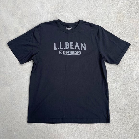L.L.Bean T shirt black - Size L - Picture 1 of 6